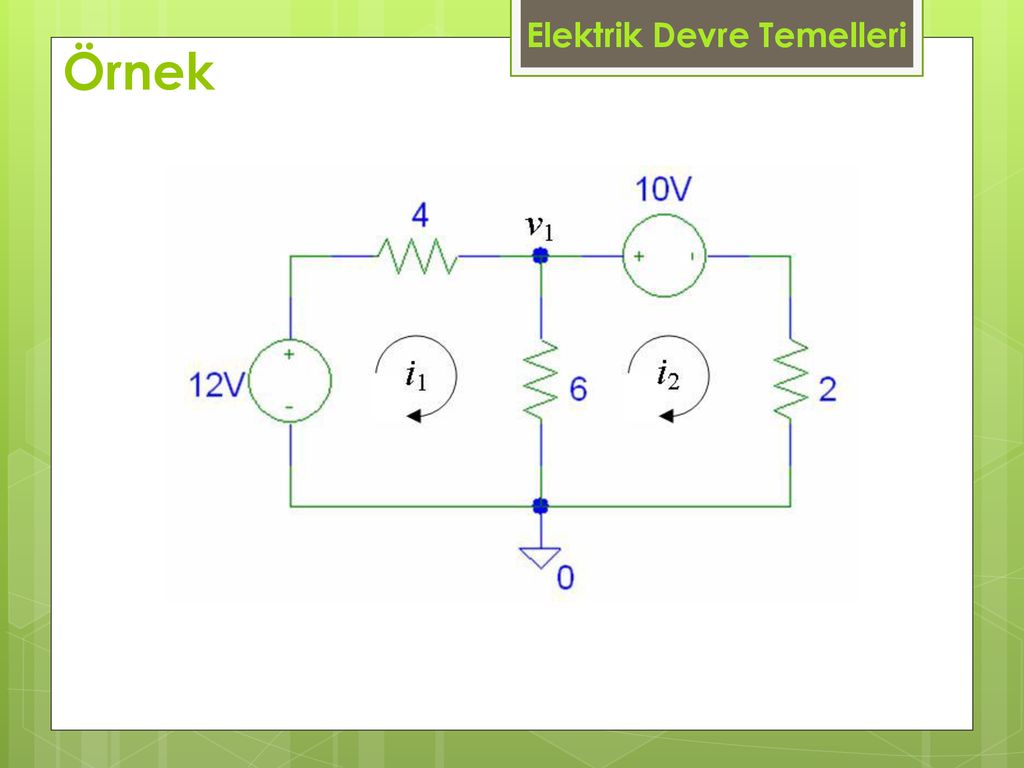 Elektr K Devre Temeller Ppt Indir